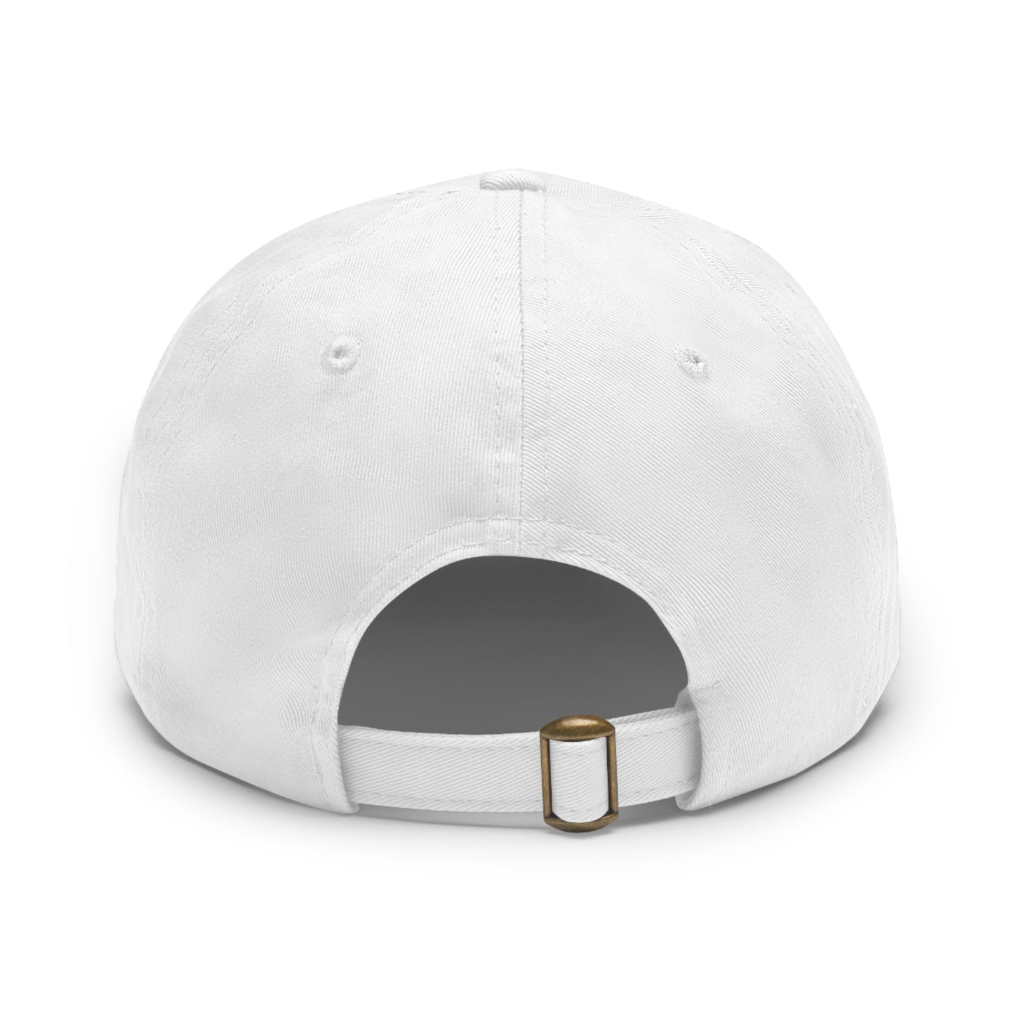 Fretty's Golf Dad Hat with Leather Patch (Round)