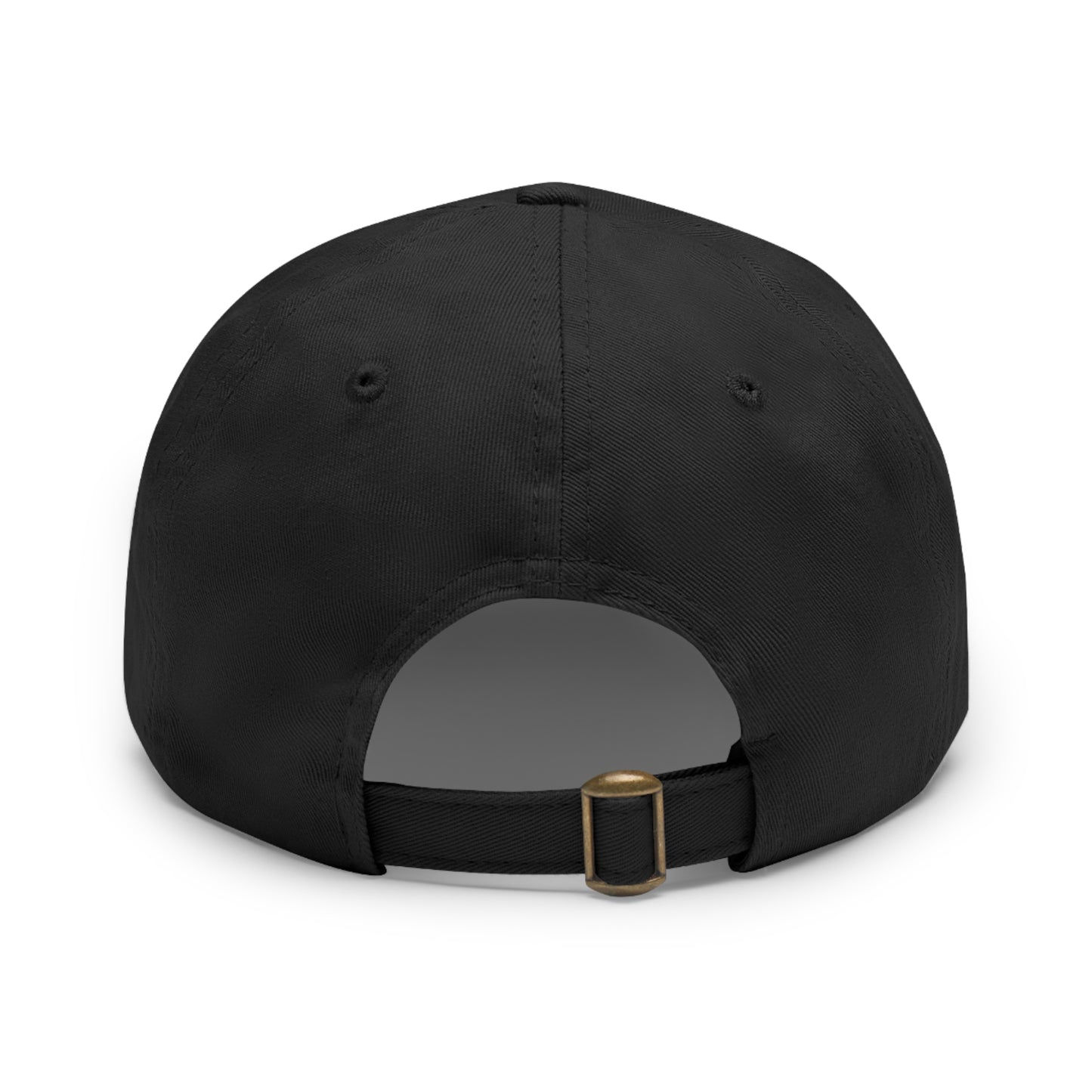 Fretty's Golf Dad Hat with Leather Patch (Round)