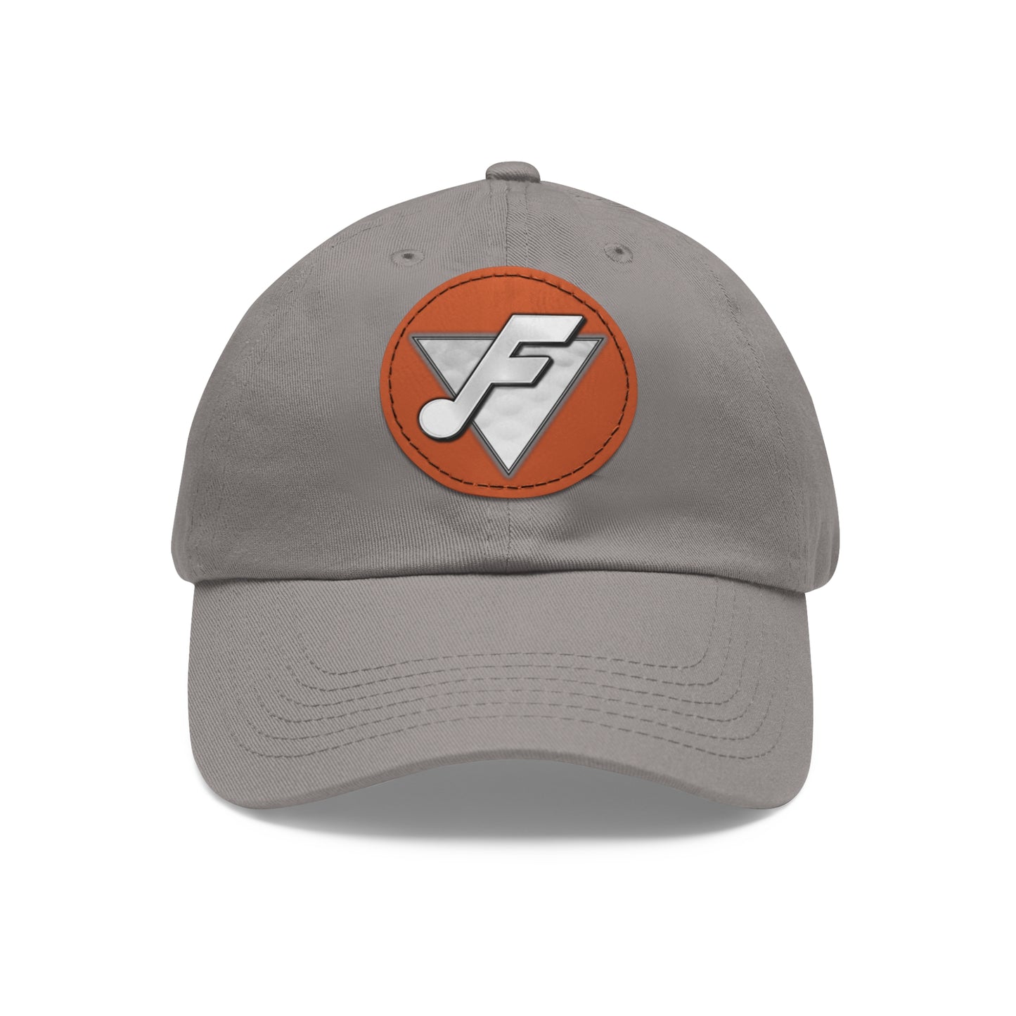 Fretty's Golf Dad Hat with Leather Patch (Round)