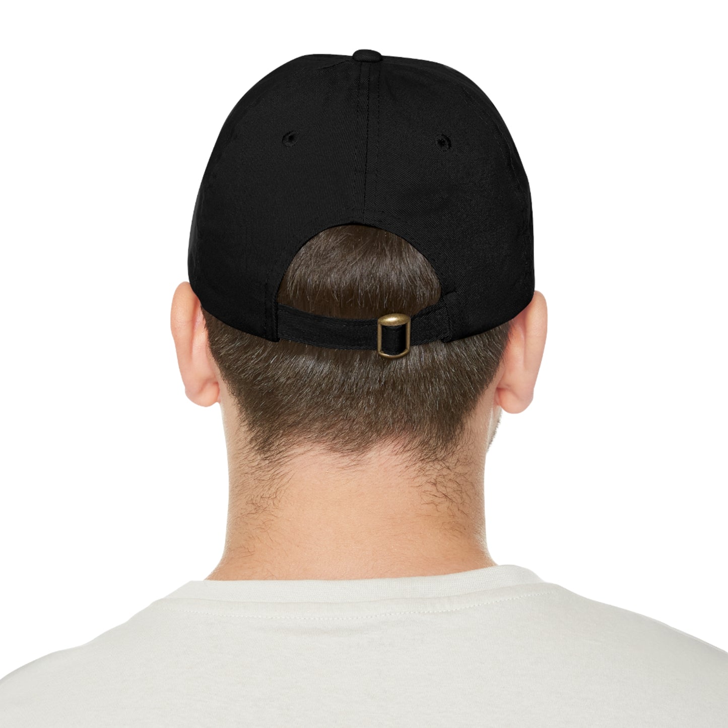 Fretty's Golf Dad Hat with Leather Patch (Round)