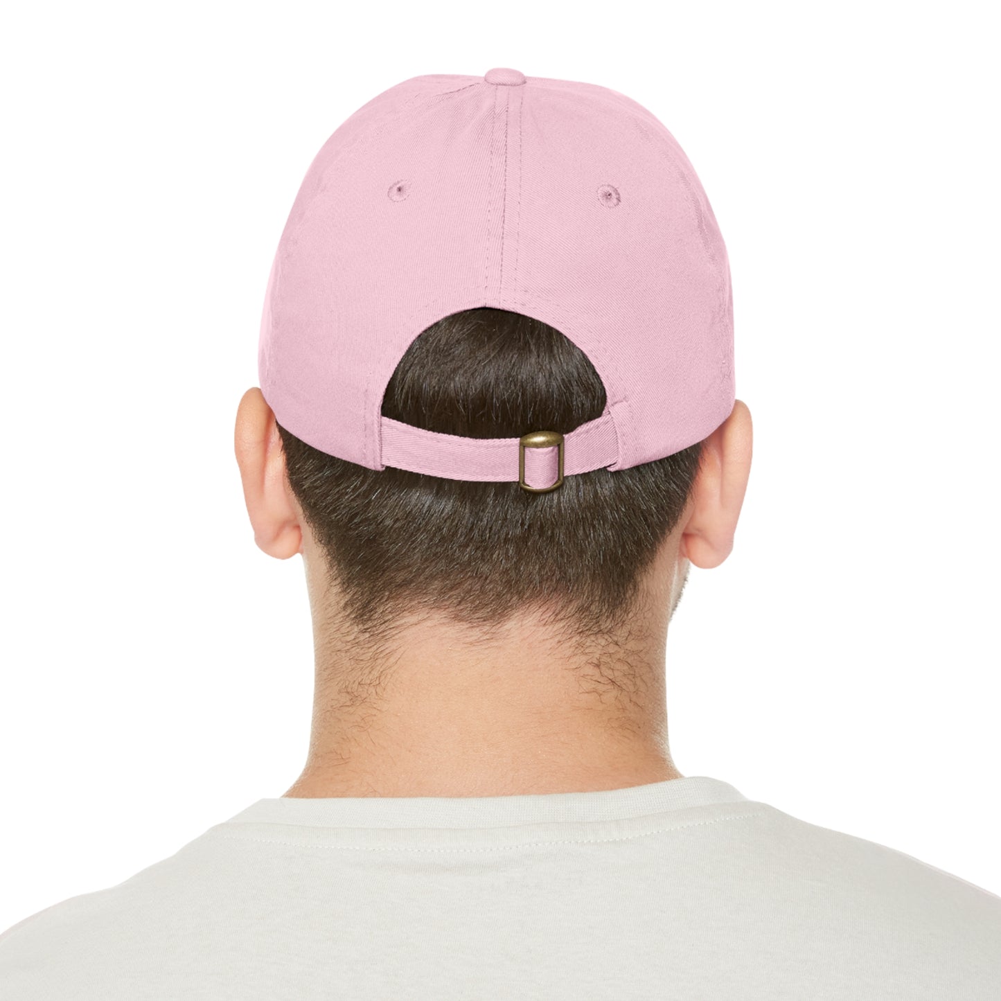 Fretty's Golf Dad Hat with Leather Patch (Round)