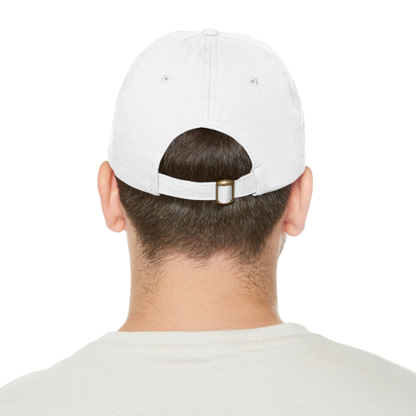 Fretty's Golf Dad Hat with Leather Patch (Round)