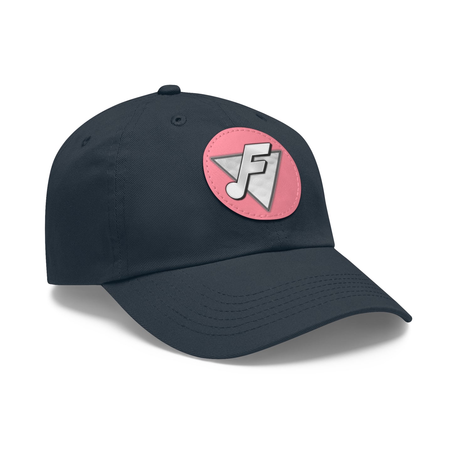 Fretty's Golf Dad Hat with Leather Patch (Round)