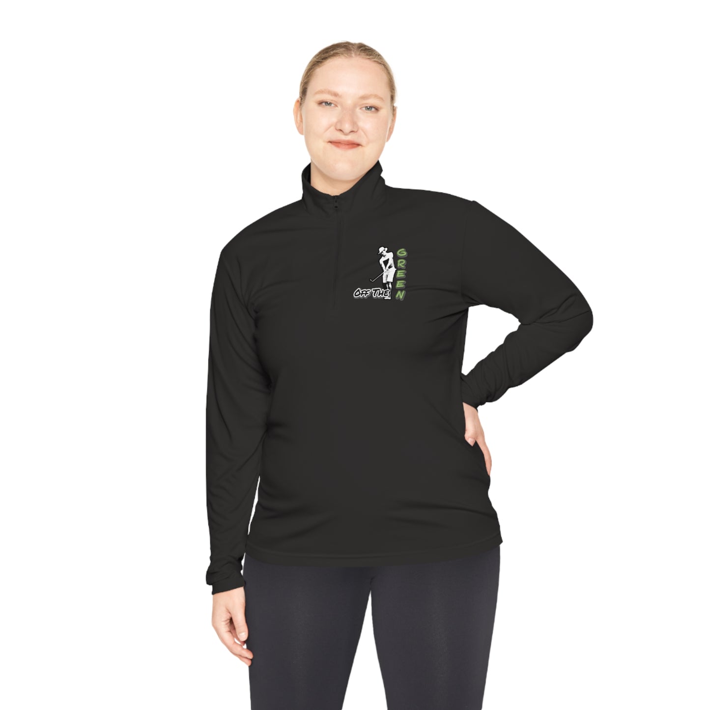 Off The Green Unisex Quarter-Zip Pullover