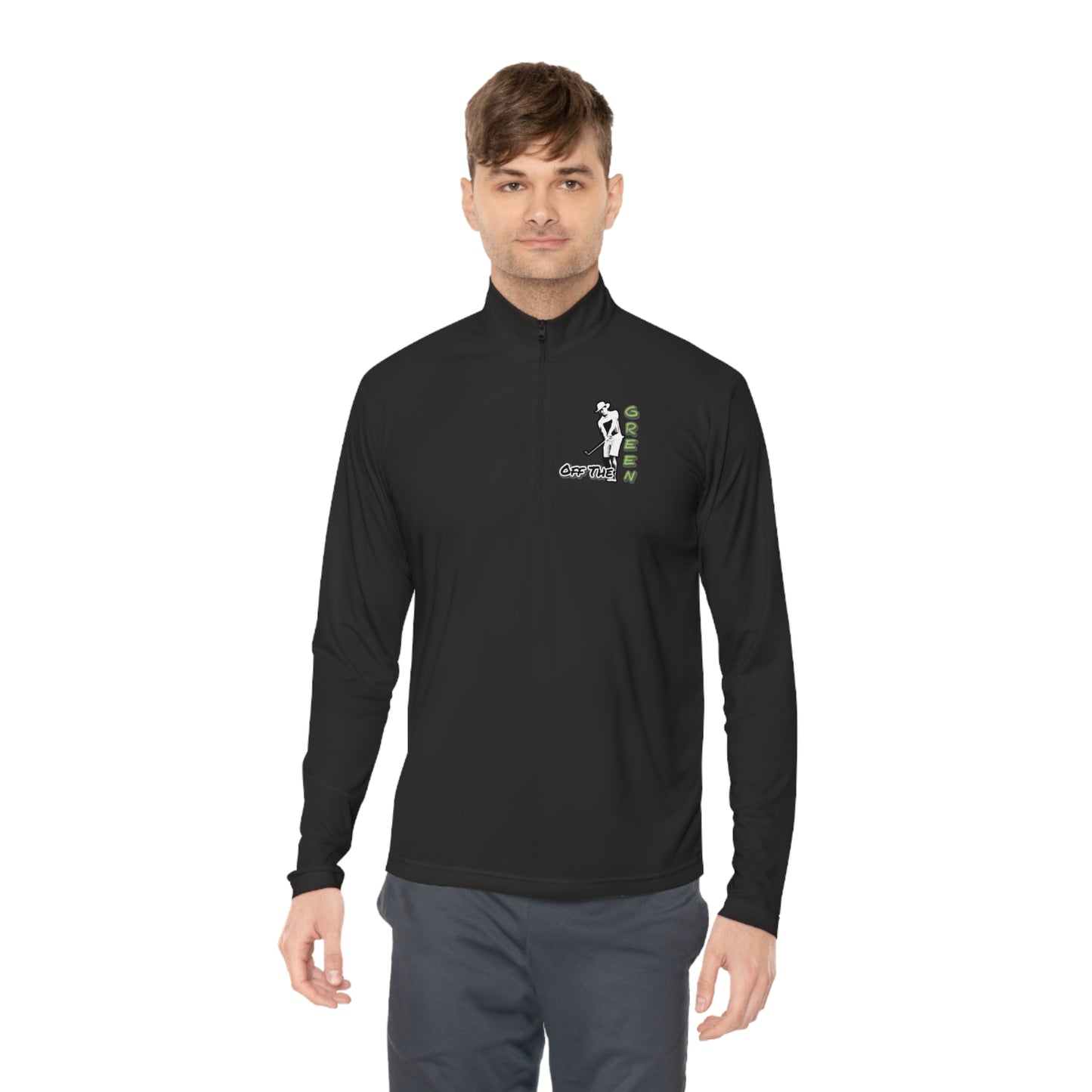 Off The Green Unisex Quarter-Zip Pullover