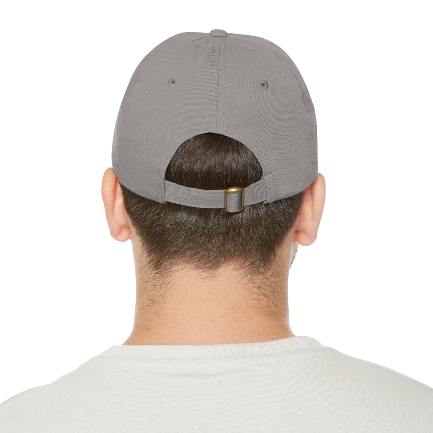 Fretty's Golf Dad Hat with Leather Patch (Round)