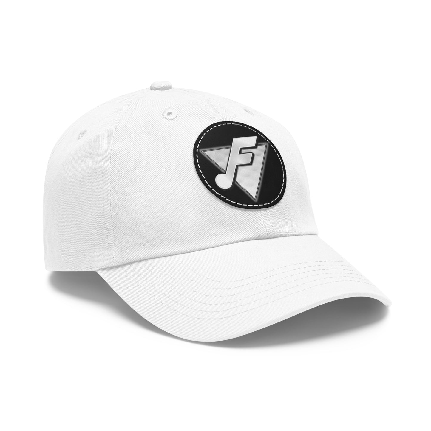 Fretty's Golf Dad Hat with Leather Patch (Round)